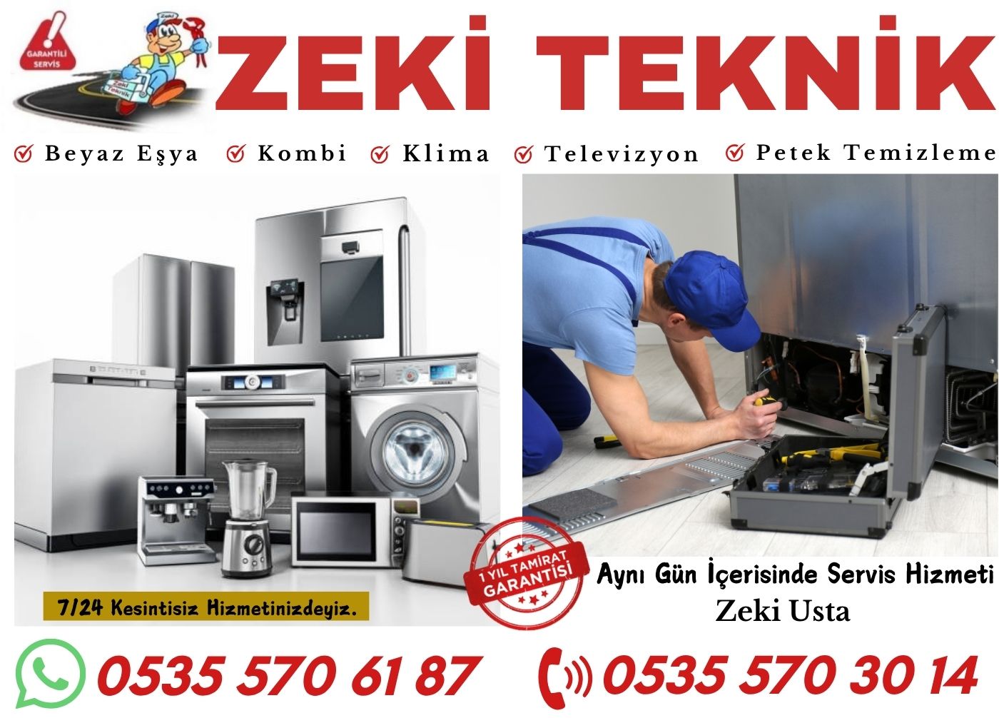 Ünye Beyaz Eşya Tamircisi