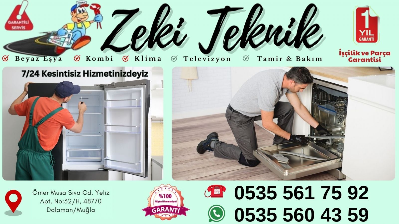 Dalaman Beyaz Eşya Tamircisi 