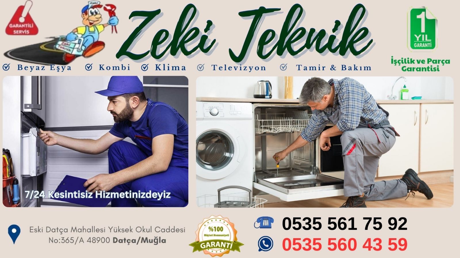 Datça Beyaz Eşya Tamircisi