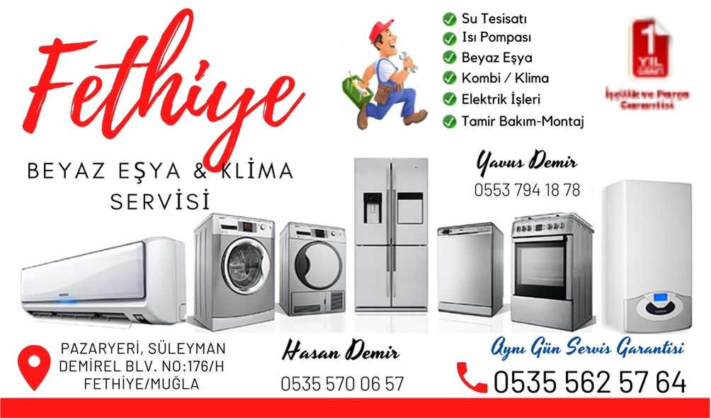 Fethiye Beyaz Eşya Servisi 