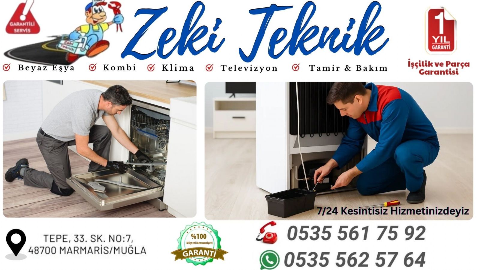 Marmaris Beyaz Eşya Tamircisi