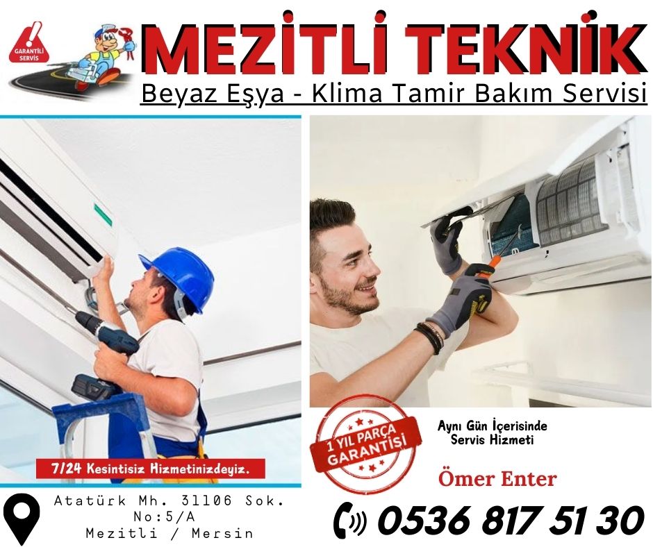 Mersin Yenişehir Klima Tamircisi