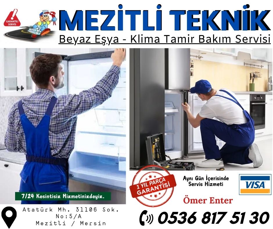 Mezitli Buzdolabı Tamircisi 