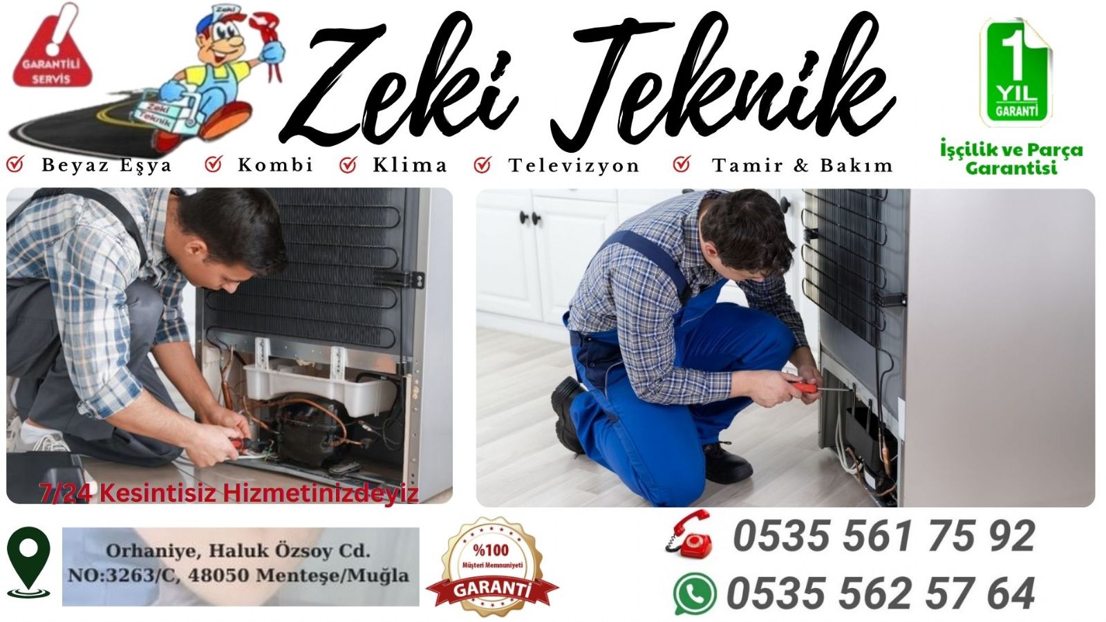 Muğla Buzdolabı Tamircisi