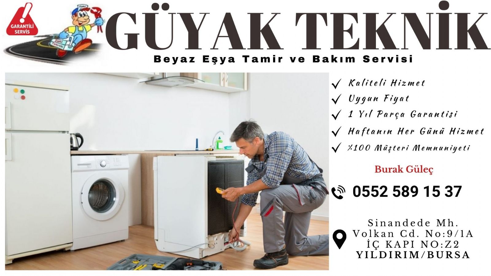 Hamitler Beyaz Eşya Tamircisi